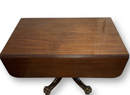 Antique 19th Century Mahogany Drop Leaf Pembroke Breakfast Table
