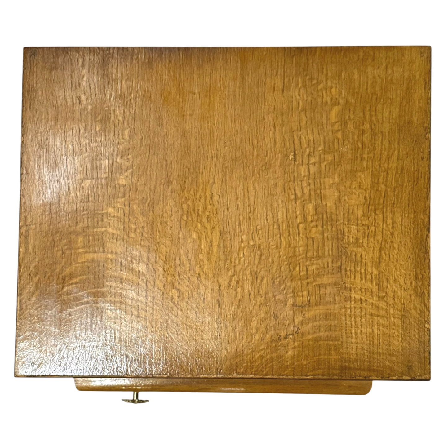 Mid-Century Oak Bedside Table / Nightstand