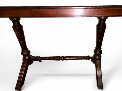 Antique Late Victorian Mahogany Occasional Table / Hall Table / Sofa Lamp Table