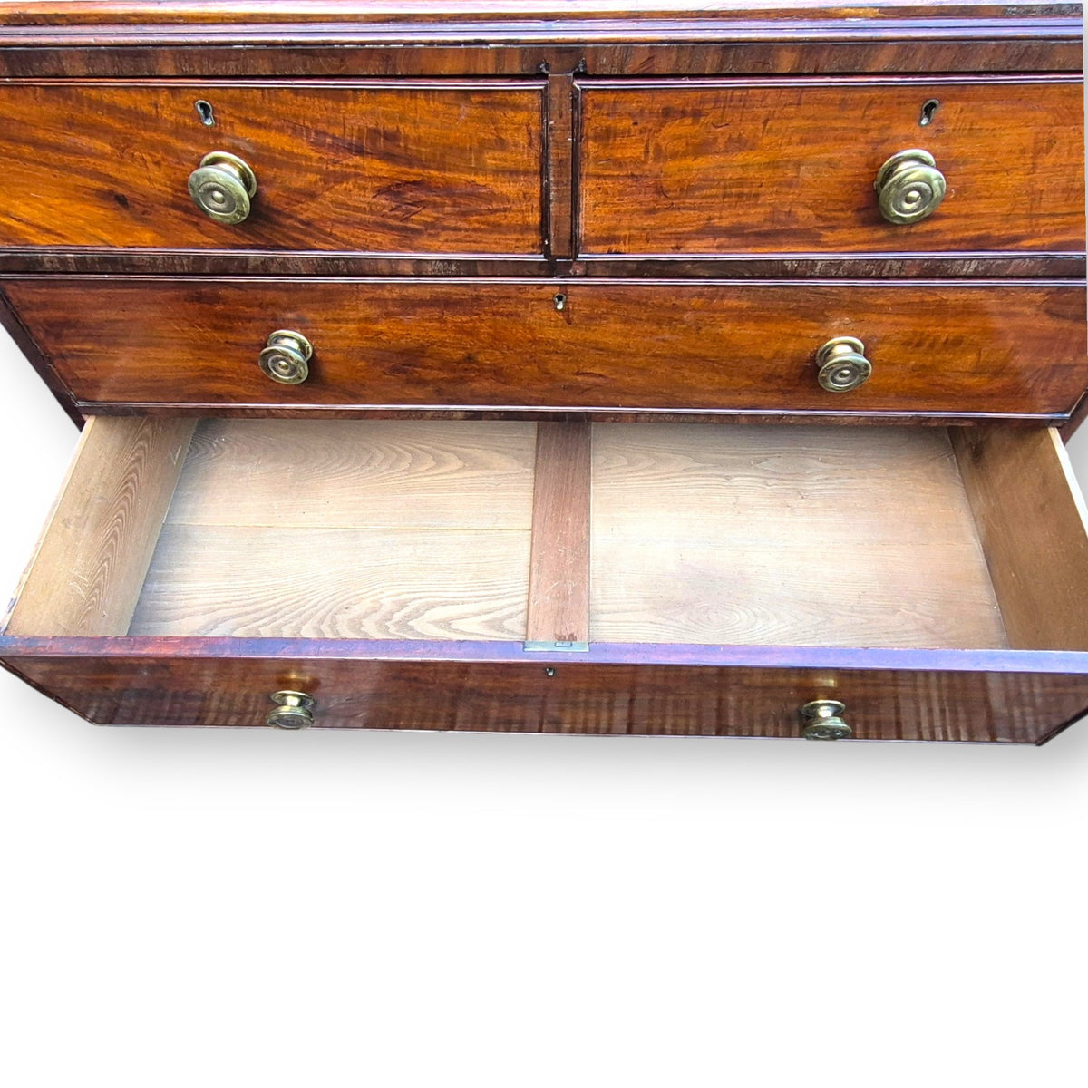Antique Georgian Mahogany Chest of Drawers c.1800–1820 | Early Regency