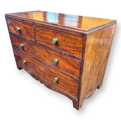 Antique Georgian Mahogany Chest of Drawers c.1800–1820 | Early Regency
