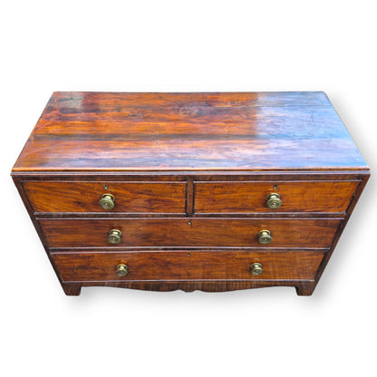 Antique Georgian Mahogany Chest of Drawers c.1800–1820 | Early Regency