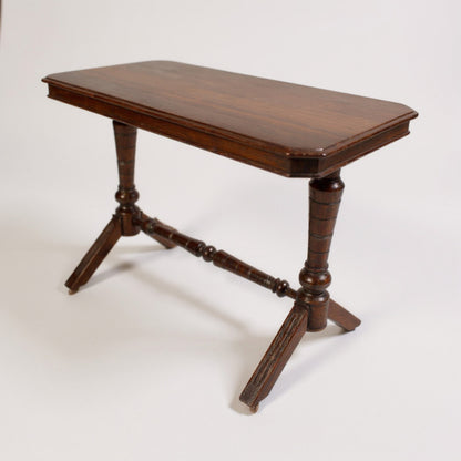 Antique Late Victorian Mahogany Occasional Table / Hall Table / Sofa Lamp Table