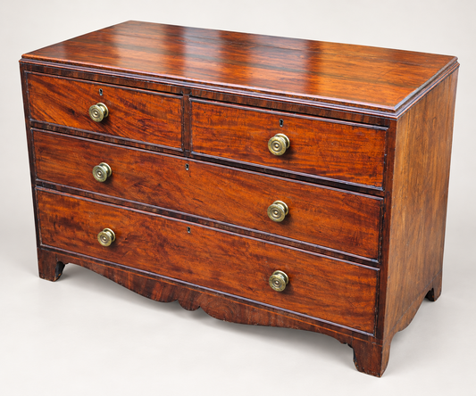 Antique Georgian Mahogany Chest of Drawers c.1800–1820 | Early Regency