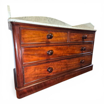 victorian chest side view showing proportions and structure