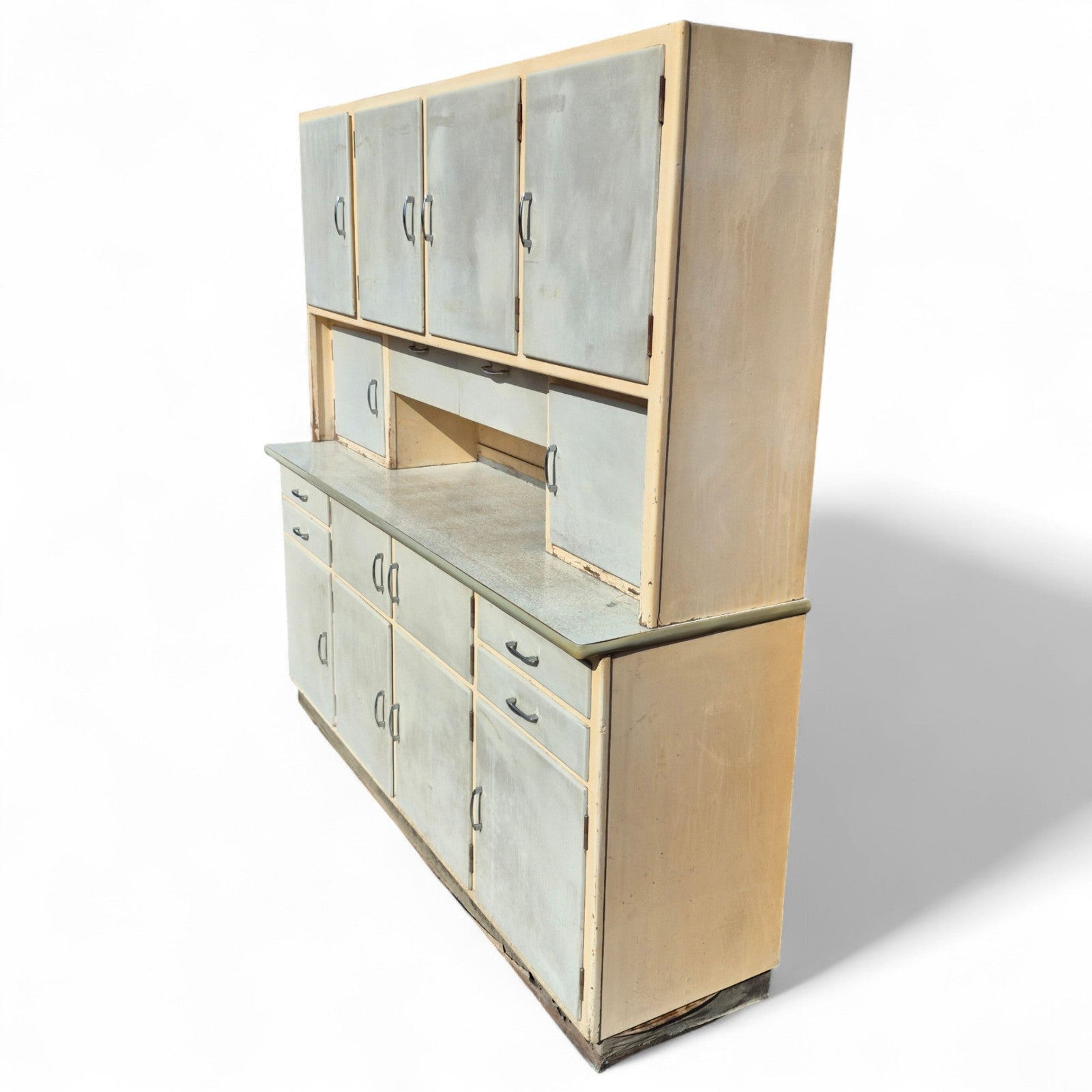 Mid-century kitchen unit – side profile showing depth and structure